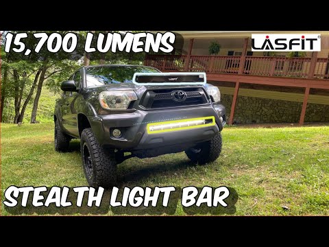 LASFIT 32" LED Light Bar installation on a 2nd Gen Toyota Tacoma