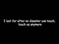 Poets Of The Fall - Carnival Of Rust (lyrics) 