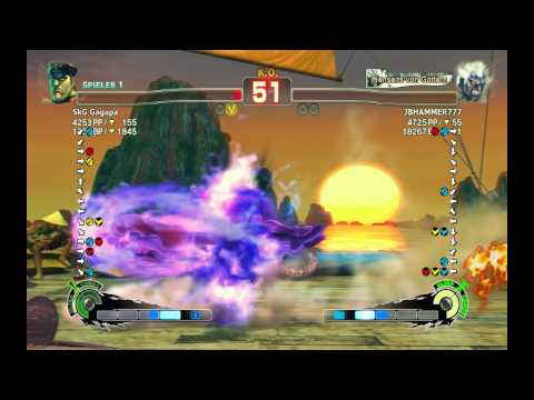 JBHAMMER777 (ONI, AKUMA)  VS SKG GAGAPA (BISON) SSf4 AE 2012 Ranked Matches