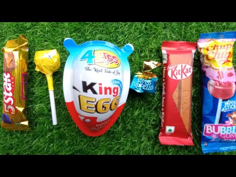 ASMR sweets popular delicious candys chocolate colourful lollipop unboxing sweets fun