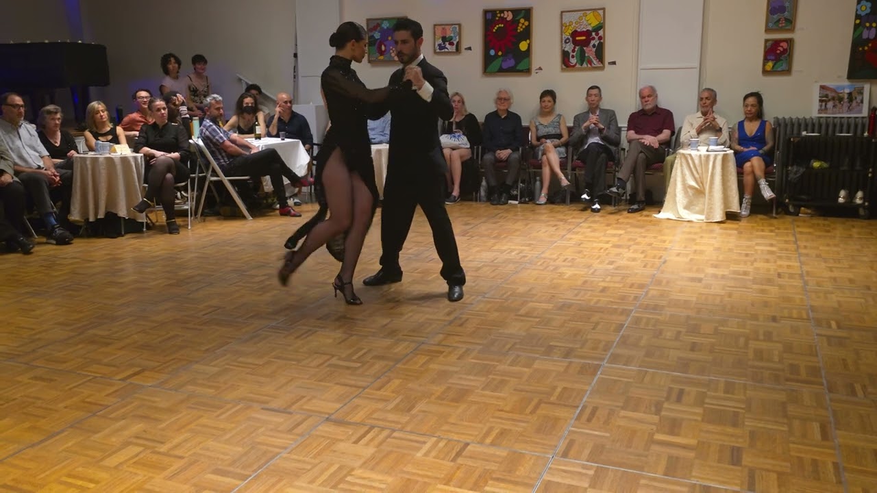 Video thumbnail for Argentine tango: Martin Almiron and Delfina Rivas - La Yumba