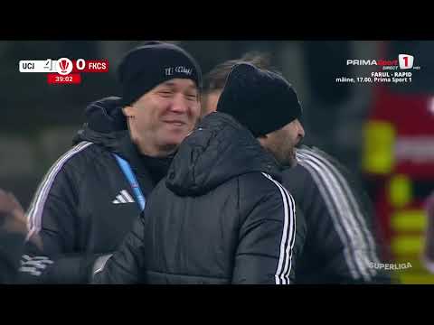 REZUMAT: "U" Cluj - Csikszereda 4-1. Clujenii, repriză de vis şi loc consolidat în play-off