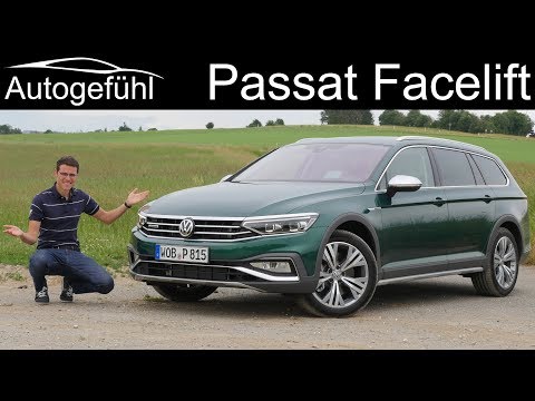 VW Passat Facelift FULL REVIEW 2020 Alltrack vs R-Line SE vs GTE comparison - Autogefühl