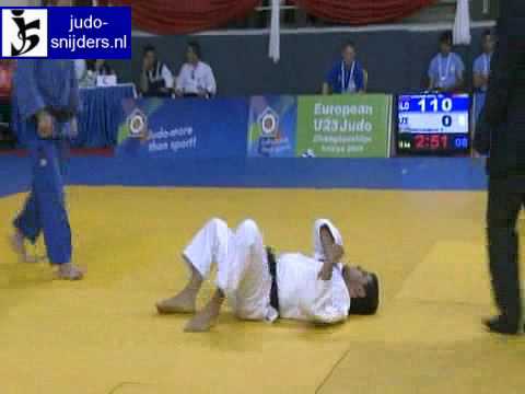 Judo 2009 Antalya: Rok Draksic (SLO) - Emil Hasanov (AZE) [-66kg].