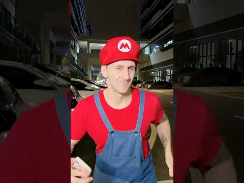 Be careful when crossing the street!#short#short#Mario#SuperMario