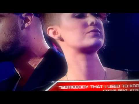 The Voice battle Sweem vs Emilie " Somebody that I used to know "