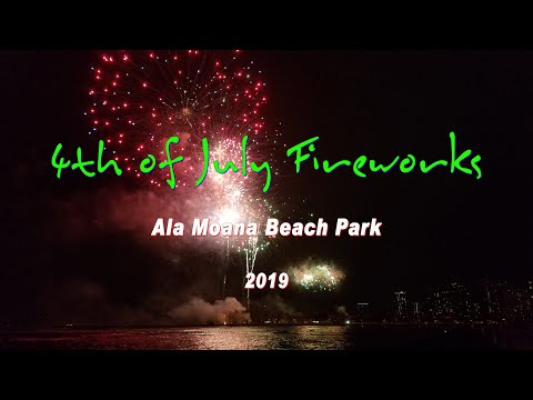 image-What time do you pop fireworks on 4th of July in Hawaii?