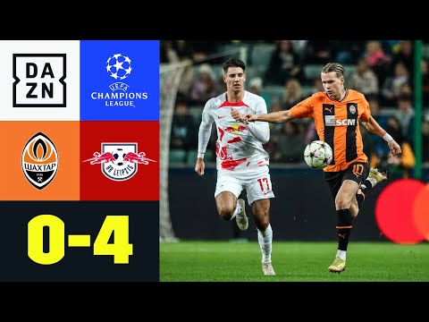 Shakhtar Donetsk - RB Leipzig 0:4 | UEFA Champions League | DAZN