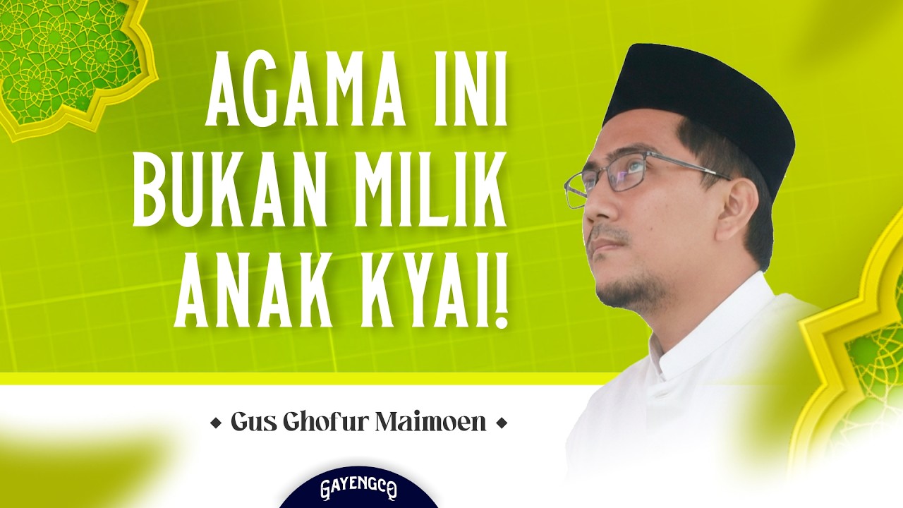 Gus Idror: Amanah Nabi & Kunci Ka’bah