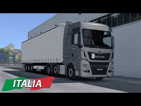 ETS2 1.30 - MAN Euro 6 - Italy DLC - Krone Trailer - Realistic Graphics