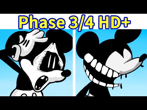 Friday Night Funkin': VS Mouse.avi Phase 3/4 HD Reanimated FULL WEEK [FNF Mod/HORROR/HARD]