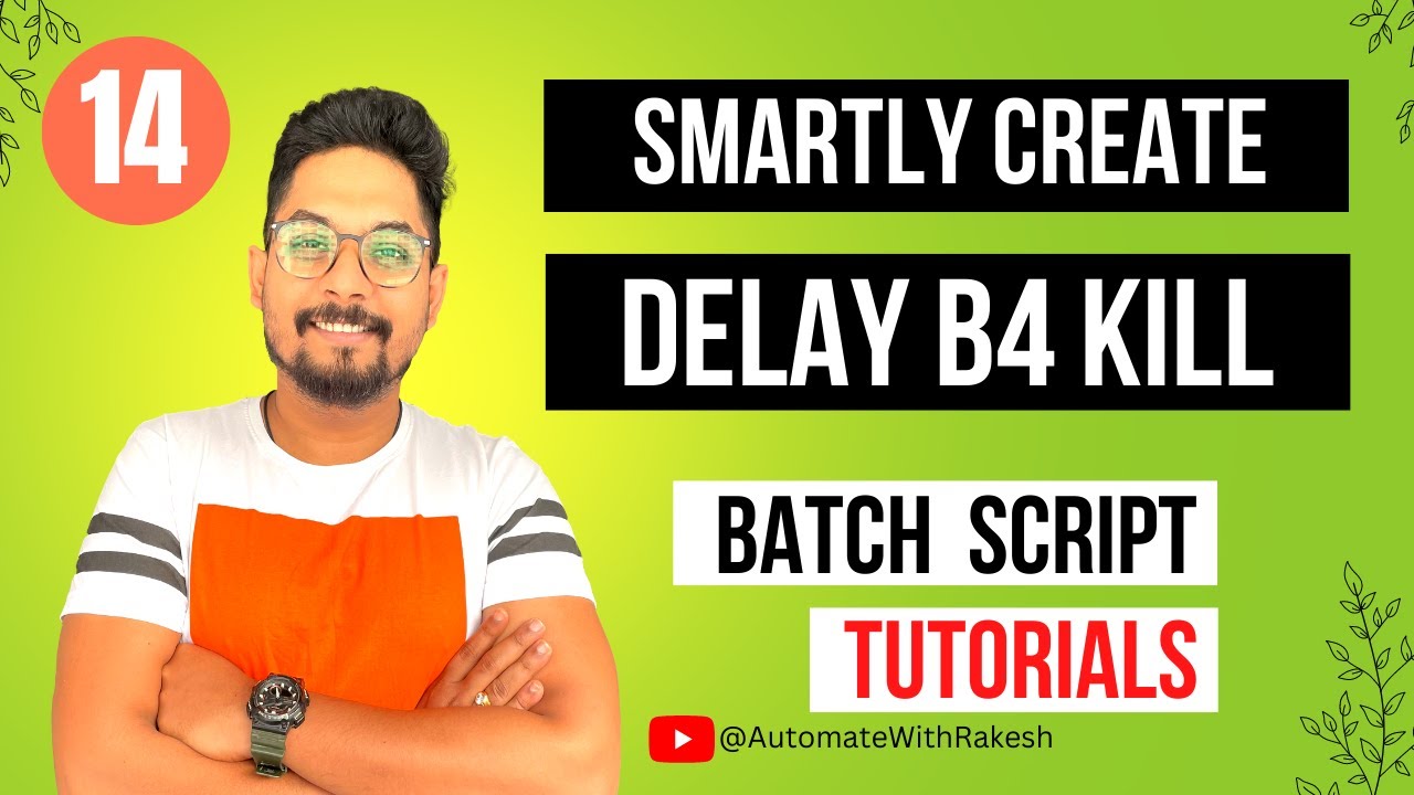 Batch Script to Kill Process After Time