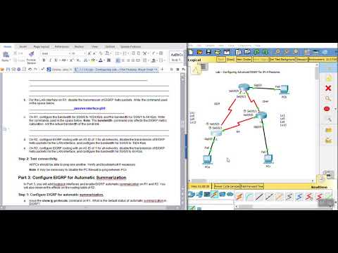 Configuring Advanced EIGRP for IPv4 Features 2
