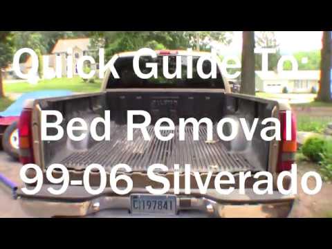 Quick Guide to 99-06 Chevy Silverado Bed Removal