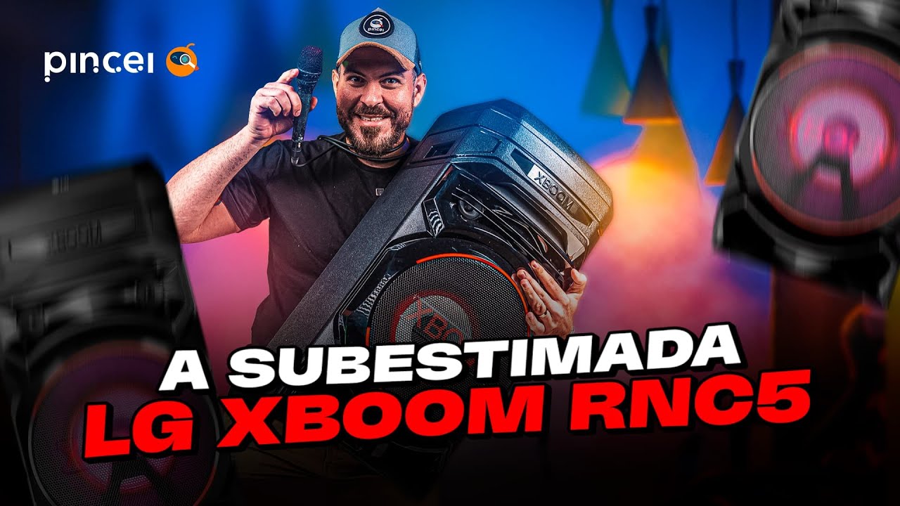 Miniatura da avaliação em vídeo de Caixa de Som Acústica LG Xboom RNC7