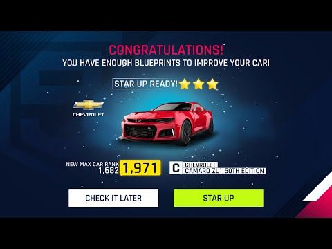 CHEVROLET CAMARO ZL1 50TH EDITION | Asphalt 9 Legends | Star Up | Max Upgrade | No Limits...