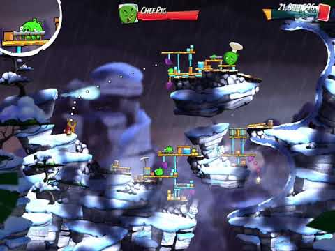 Angry Birds 2 - Map Level 366 - boss room