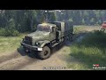 KrAZ-255 Truck Off Road SpinTires Freeride/Walkthrough/Gameplay HD 1080p
