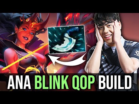 Ana buys BLINK DAGGER on Queen of Pain