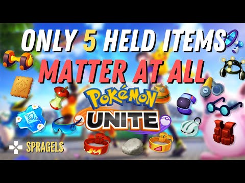 These 5 Items Are THE BEST! Held Item Guide For EVERY Pokémon  *What To Upgrade First* Pokémon Unite