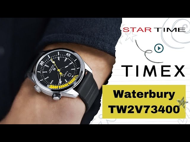 ساعة تايمكس ووتربري كوارتز رجالية - TW2V73400VQ