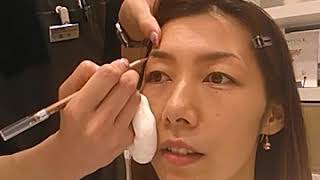 美眉②スタジオはるかで美眉の書き方教えたもらった