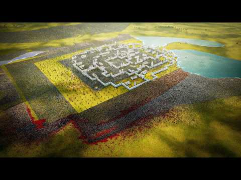 EPIC SWAMP FORTRESS SIEGE 600,000 DEFENDERS vs 3,000,000 ZOMBIES  UEBS 2