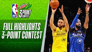 #MtnDew3PT​ Contest Full Highlights | 2021 #NBAAllStar