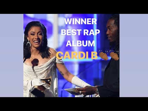 Cardi B becomes 1st female solo Rap Artiste to Win Best Rap album at the Grammy’s 2019