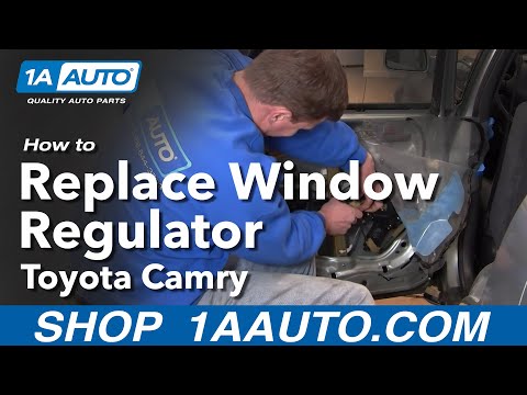 How to Replace Window Regulator 92-96 Toyota Camry