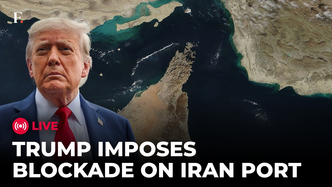 Trump Reinstates Iran Port Blockade, Vows 20% Charge on Cargo | US IRAN WAR LIVE