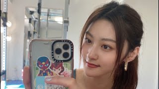 スタイル抜群美女のある日のトレーニング?