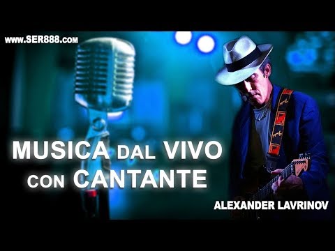 🔊Musica e Animazione per Matrimoni, Feste ed Eventi SER888. Cantante Alexander Lavrinov