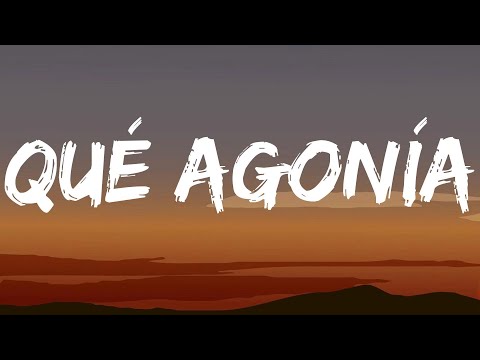 Yuridia - Qué Agonía (Letra/lyrics)