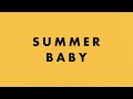 Jonas Brothers - Summer Baby (Official Lyric Video)