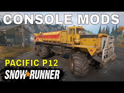 SNOWRUNNER CONSOLE MODS PACIFIC P12 MAX COMING TO CONSOLE