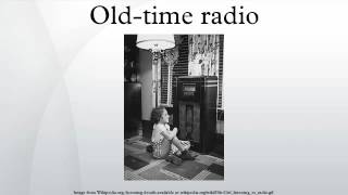 Old-time radio