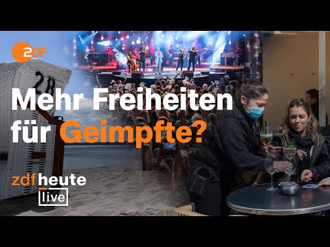 Freiheiten oder weitere Einschränkungen: Was soll nach Corona-Impfungen gelten? | ZDFheute live