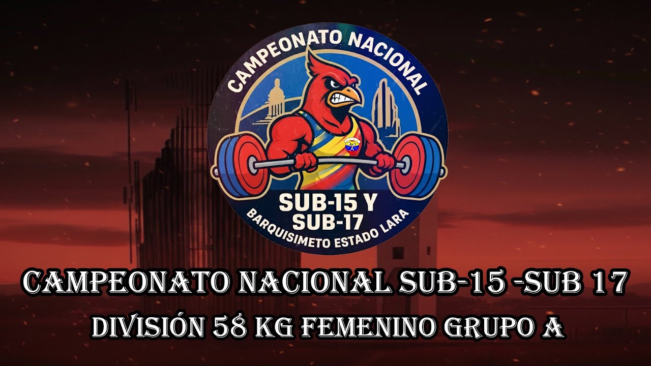 Campeonato Nacional Sub-15 y Sub-17 Barquisimeto - Edo, Lara. Div. 58 Kg Grupo A Femenino.