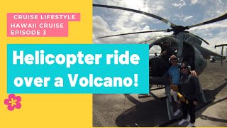 AMAZING Helicopter Ride Over a Volcano...with the DOORS OFF!