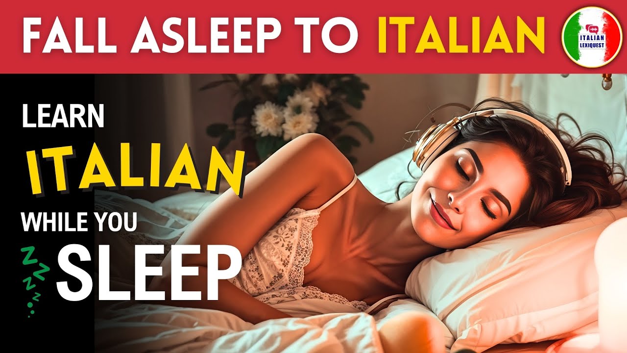 If you can’t sleep, you might as well learn Italian (powerful & relaxing)