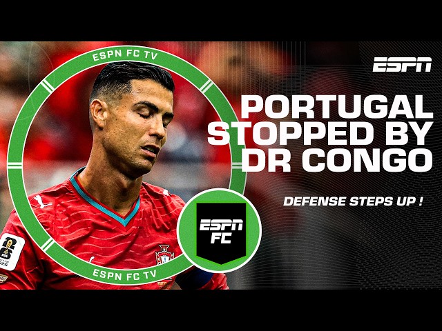 How DR Congo SHUT DOWN Cristiano Ronaldo. And left Portugal to a 1 goal draw