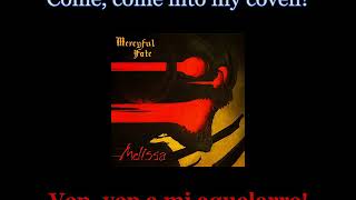 Mercyful Fate - Into The Coven - 03 - Lyrics / Subtitulos en español (Nwobhm) Traducida