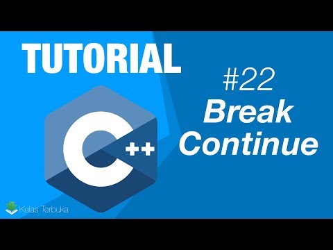 Belajar C Dasar 22 break dan continue
