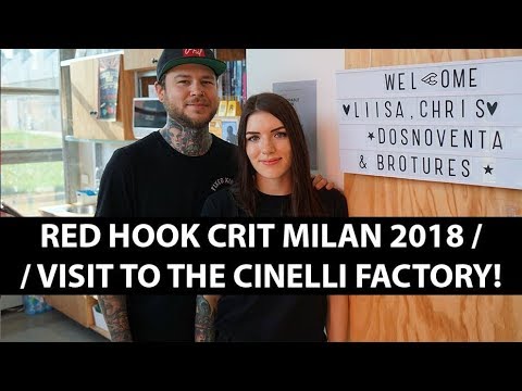 Red Hook Crit Milan 2018 / Trip to the Cinelli Factory