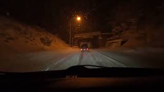 北海道夜冬の癒しドライブ稲穂峠-岩内-余市-Vol-4