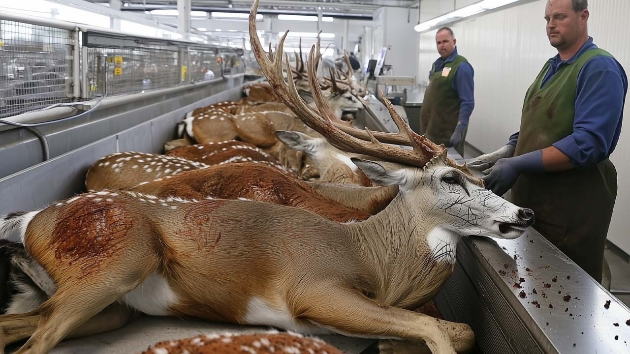 Farmers Raise Millions of Deer for Meat and Velvet This Way