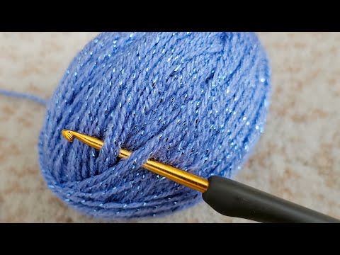 Look at this beauty! It is impossible not to admire the unique crochet stitch