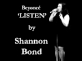 'Listen' (Beyonce Knowles Cover) - Shannon ...