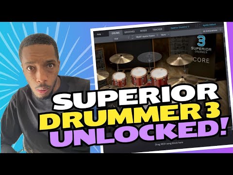 Toontrack Superior Drummer 3 - DEMO unboxing